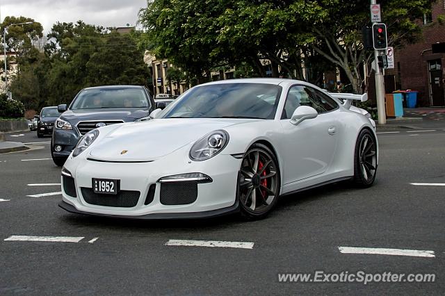 Porsche 911 GT3 spotted in Sydney, Australia