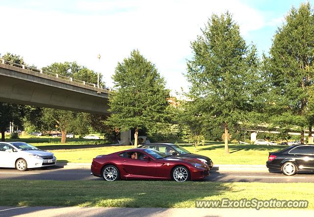 Ferrari 599GTB spotted in Washington, D.C., Virginia