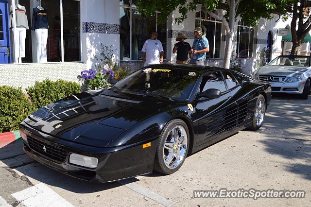 Ferrari Testarossa spotted in Carmel, California