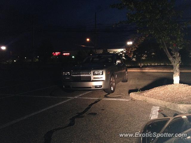 Rolls-Royce Phantom spotted in Brick, New Jersey