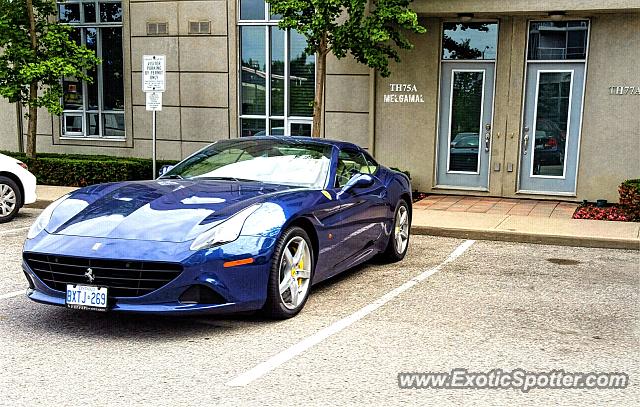 Ferrari California spotted in Toronto, Canada