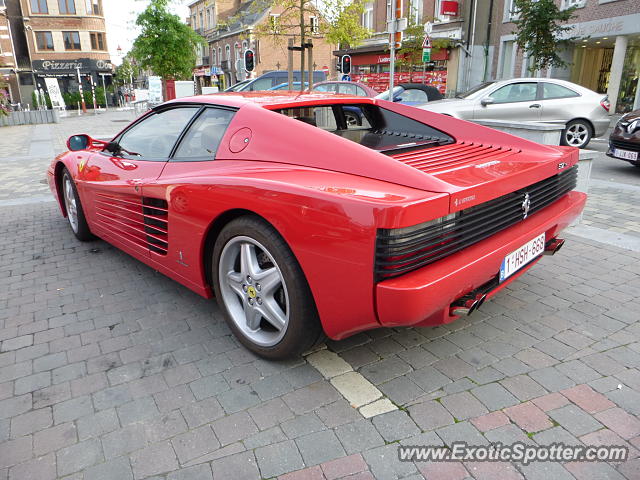 Ferrari Testarossa spotted in Hannut, Belgium