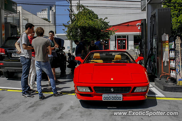 Ferrari 348 spotted in São Paulo, Brazil