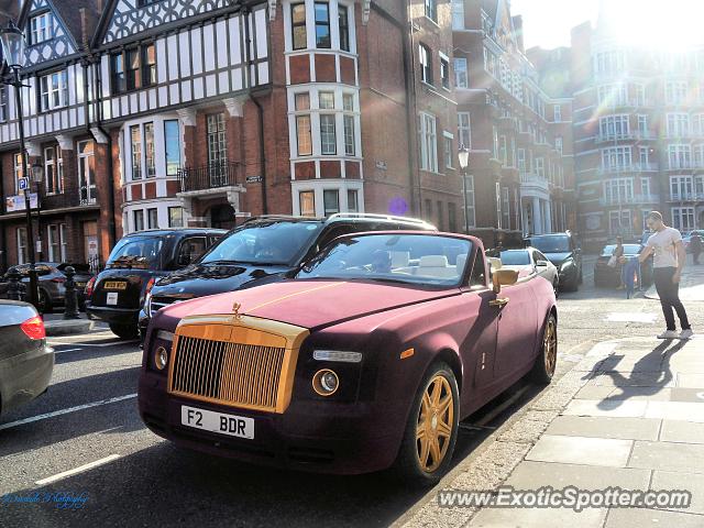 Rolls-Royce Phantom spotted in London, United Kingdom