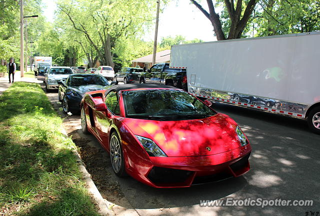 Lamborghini Gallardo spotted in Burlington, Canada