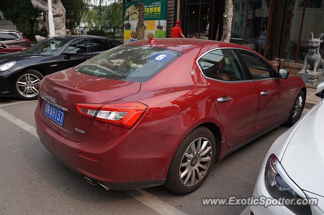 Maserati Ghibli spotted in Beijing, China