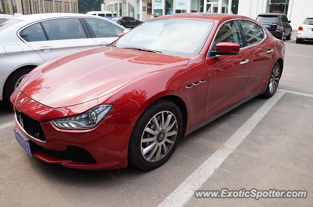 Maserati Ghibli spotted in Beijing, China