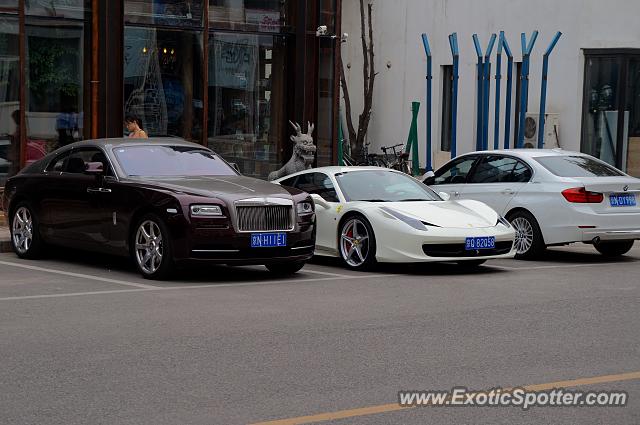 Ferrari 458 Italia spotted in Beijing, China