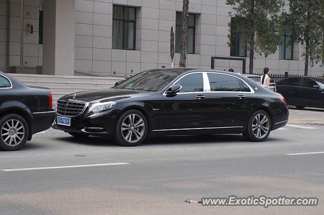 Mercedes Maybach spotted in Beijing, China