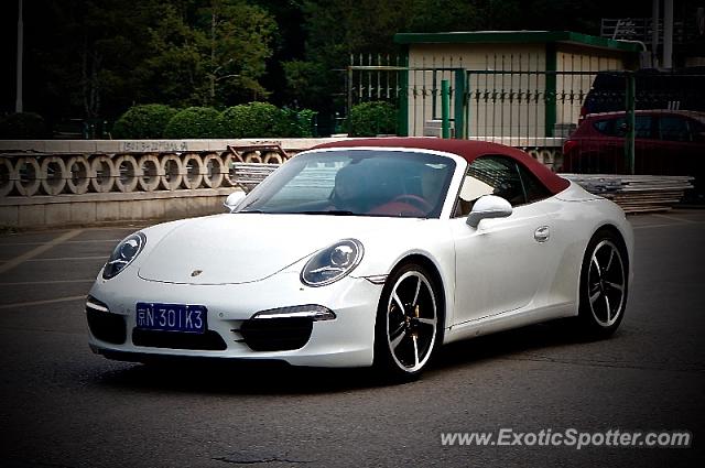 Porsche 911 spotted in Beijing, China