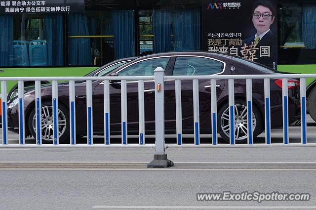 Maserati Ghibli spotted in Nanning, China