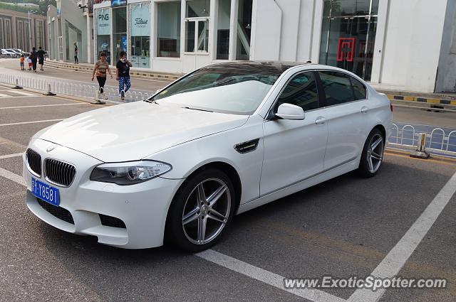 BMW M5 spotted in Beijing, China