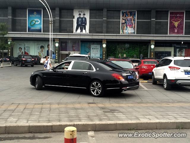 Mercedes Maybach spotted in Beijing, China