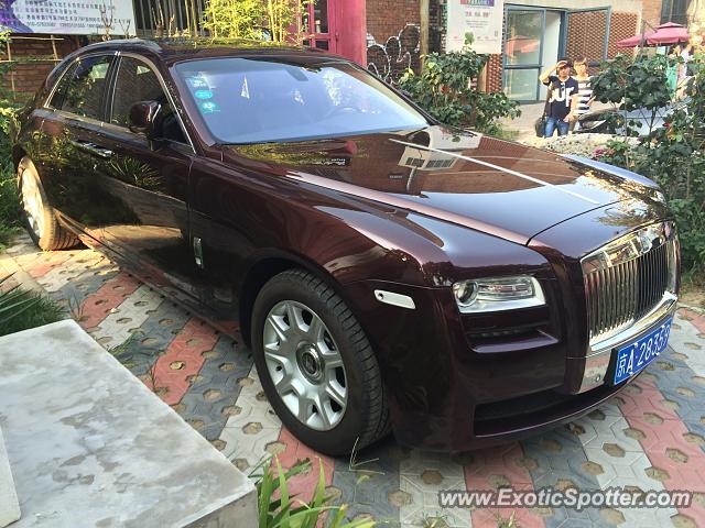 Rolls-Royce Ghost spotted in Beijing, China