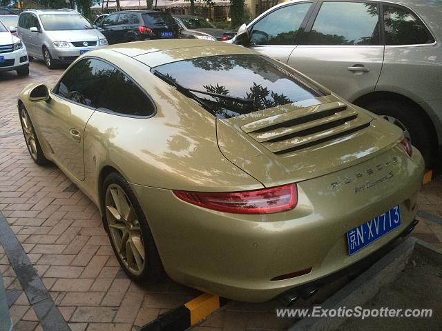 Porsche 911 spotted in Beijing, China