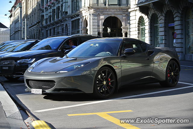 Lotus Evora spotted in Zurich, Switzerland