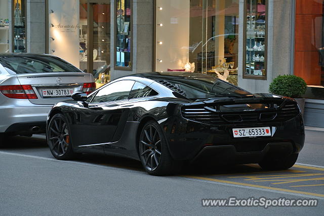 Mclaren MP4-12C spotted in Zurich, Switzerland