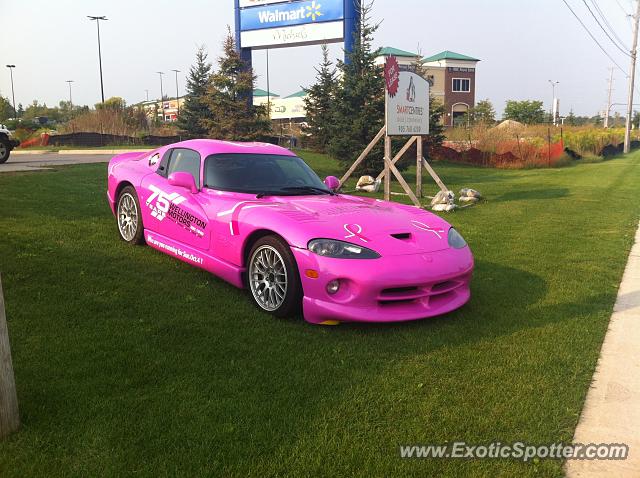 Dodge Viper spotted in Guelph, On, Canada