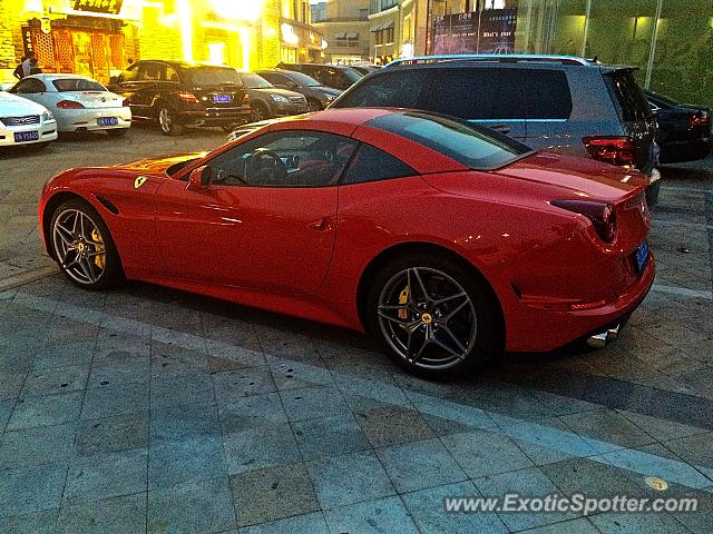 Ferrari California spotted in Beijing, China