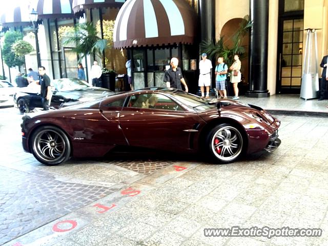 Pagani Huayra spotted in Beverly Hills, California