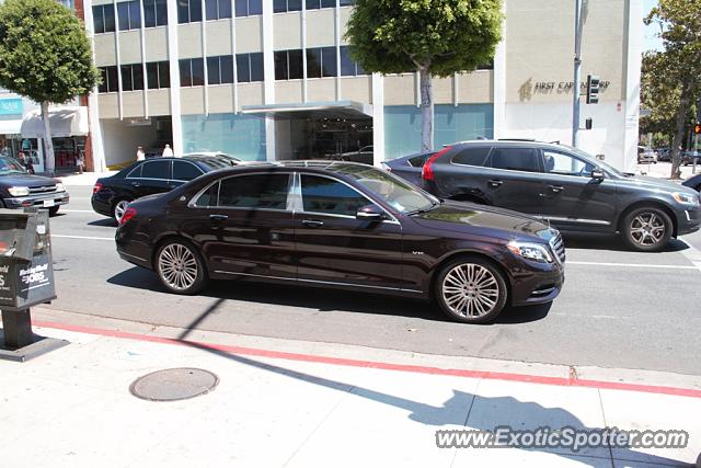 Mercedes Maybach spotted in Beverly Hills, California