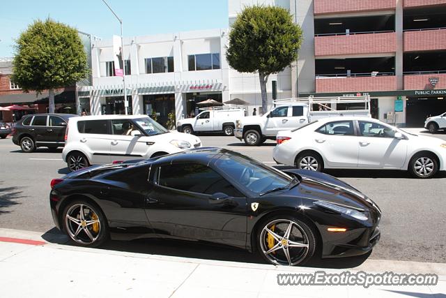 Ferrari 458 Italia spotted in Beverly Hills, California