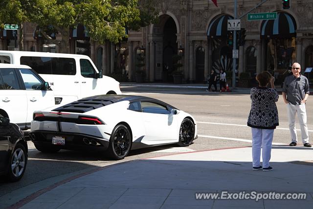 Lamborghini Huracan spotted in Beverly Hills, California