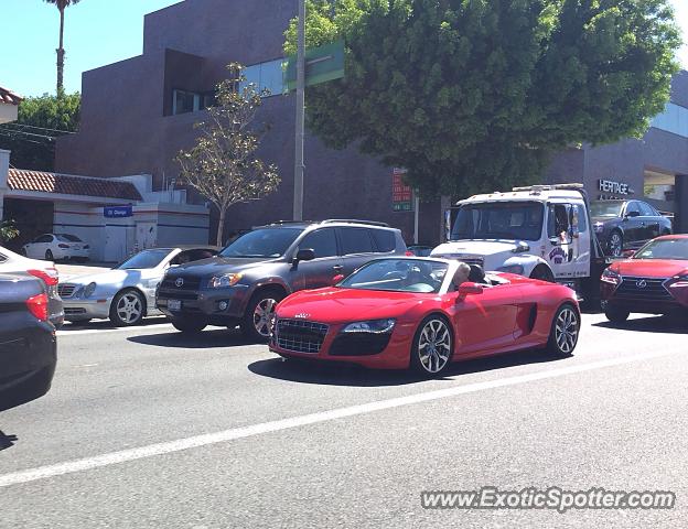 Audi R8 spotted in Beverly Hills, California