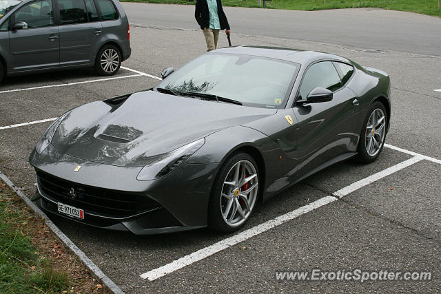 Ferrari F12 spotted in Gruyere, Switzerland