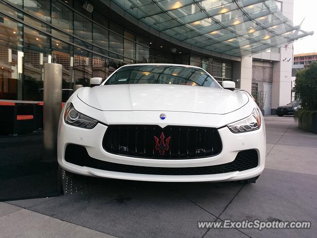 Maserati Ghibli spotted in Los Angeles, California