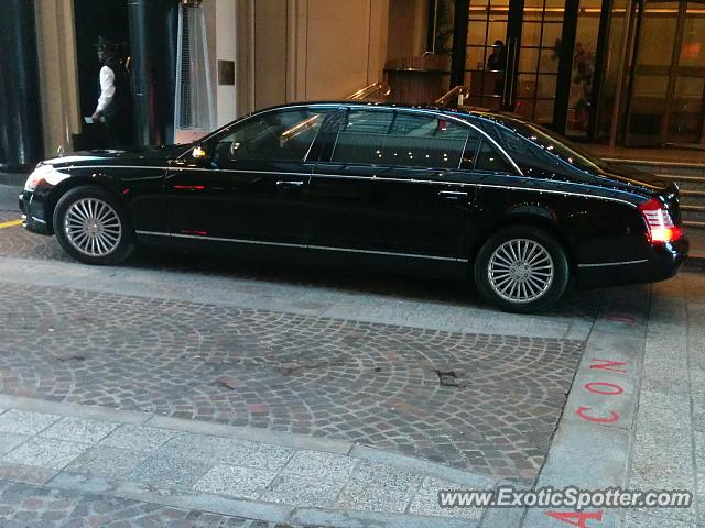 Mercedes Maybach spotted in Beverly Hills, California