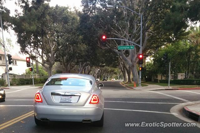 Rolls-Royce Wraith spotted in Beverly Hills, California