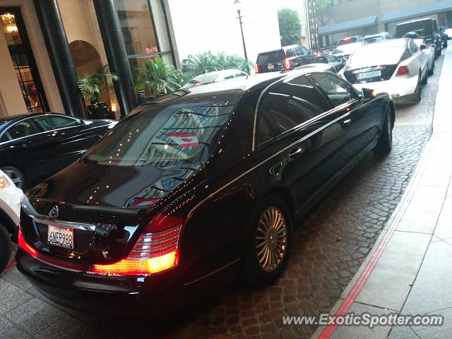 Mercedes Maybach spotted in Beverly Hills, California