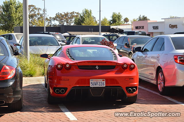 Ferrari F430 spotted in Malibu, California