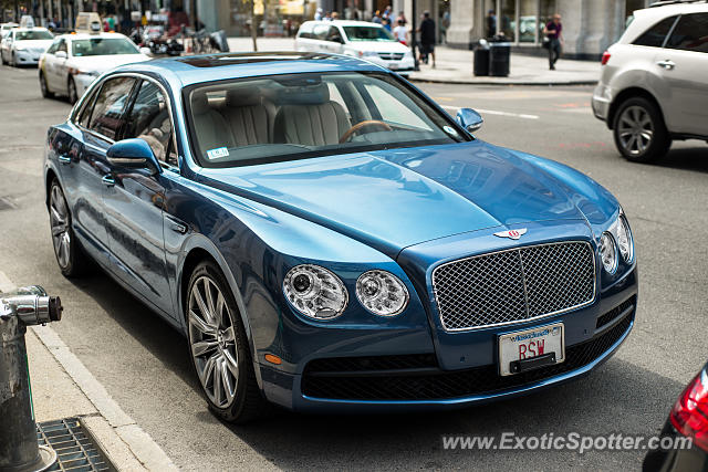 Bentley Continental spotted in Boston, Massachusetts