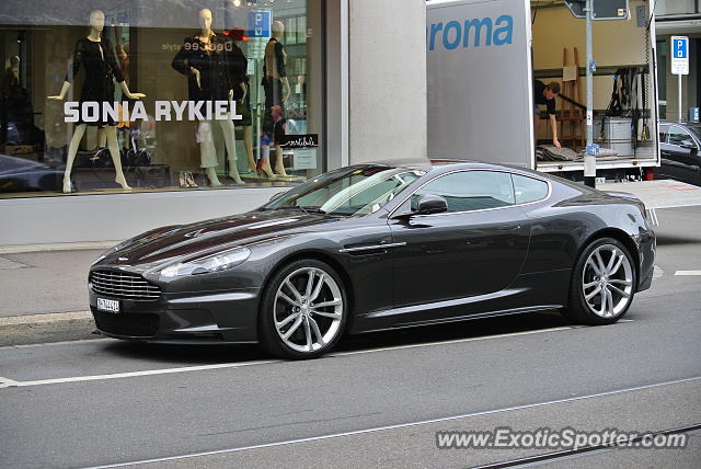 Aston Martin DBS spotted in Zurich, Switzerland