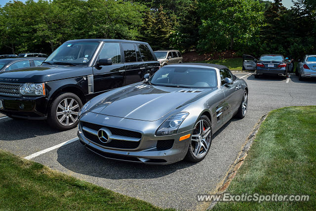 Mercedes SLS AMG spotted in Cape Cod, Massachusetts