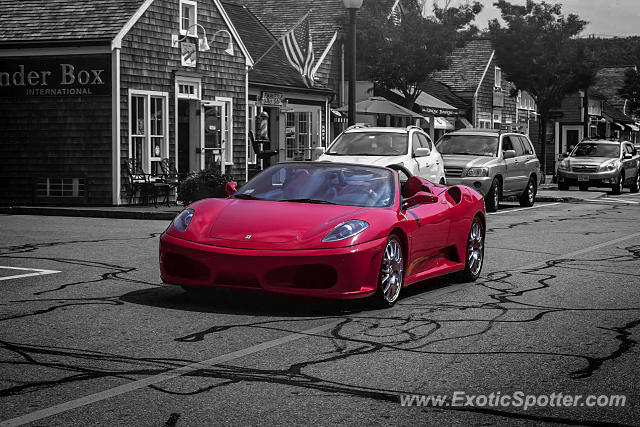 Ferrari F430 spotted in Cape Cod, Massachusetts