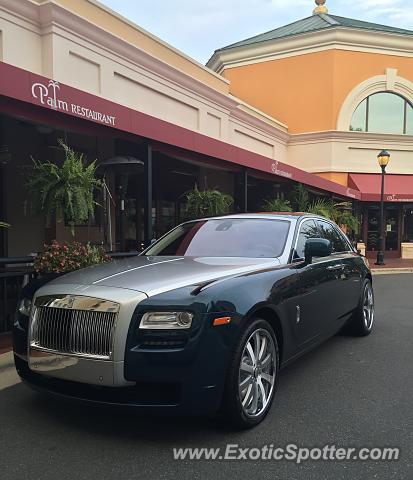 Rolls-Royce Ghost spotted in Charlotte, North Carolina