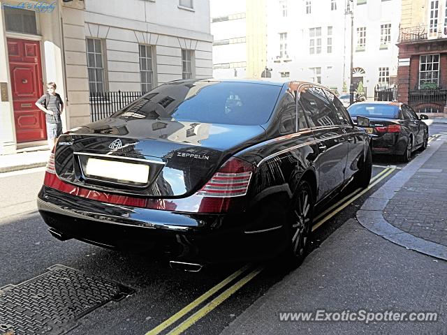 Mercedes Maybach spotted in London, United Kingdom