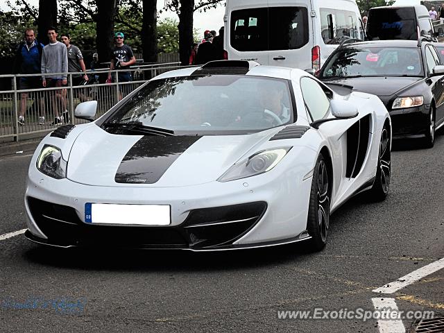 Mclaren MP4-12C spotted in Silverstone, United Kingdom