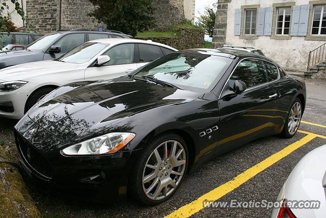 Maserati GranTurismo spotted in Oron la Ville, Switzerland