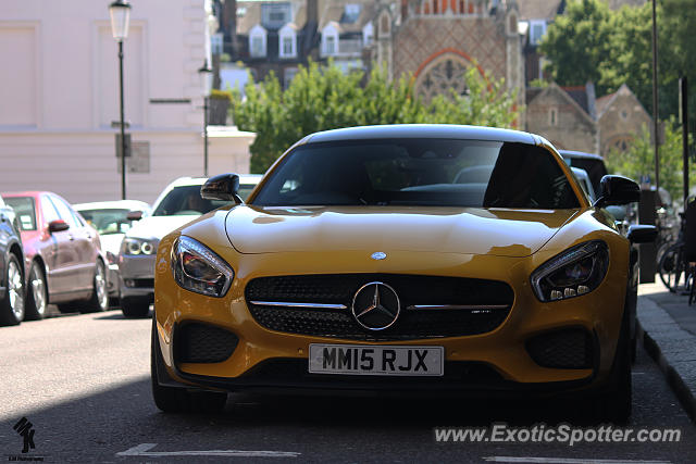 Mercedes SLS AMG spotted in London, United Kingdom