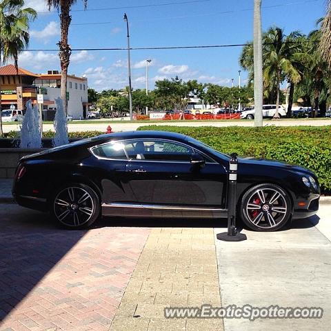 Bentley Continental spotted in Fort Lauderdale, Florida