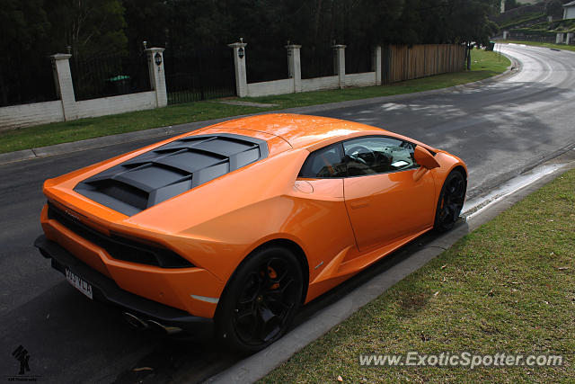 Lamborghini Huracan spotted in Sydney, Australia