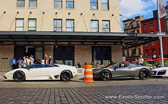 Lamborghini Murcielago spotted in Manhattan, New York