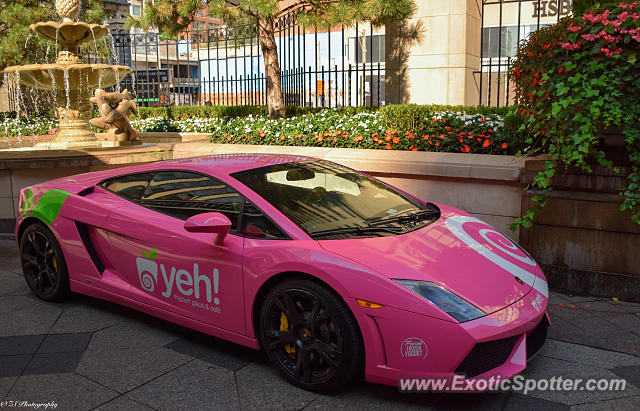 Lamborghini Gallardo spotted in Toronto, Canada