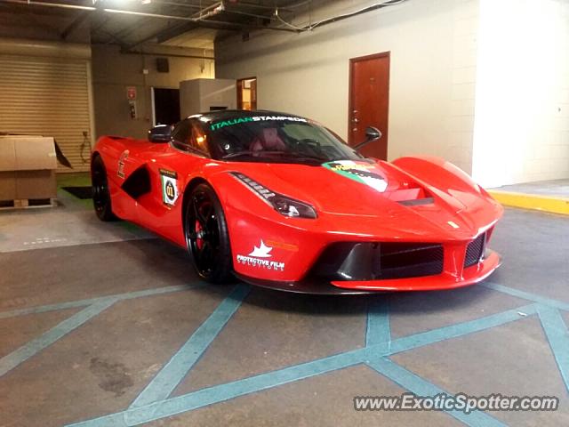 Ferrari LaFerrari spotted in Monterey, California
