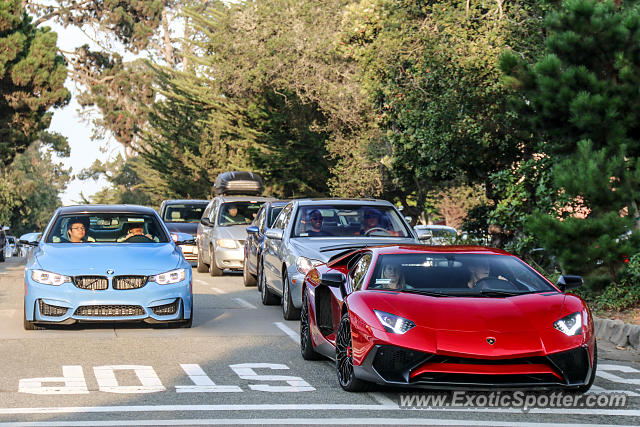 Lamborghini Aventador spotted in Carmel, California