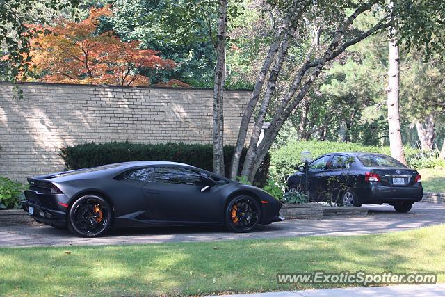 Lamborghini Huracan spotted in Toronto Ontario, Canada